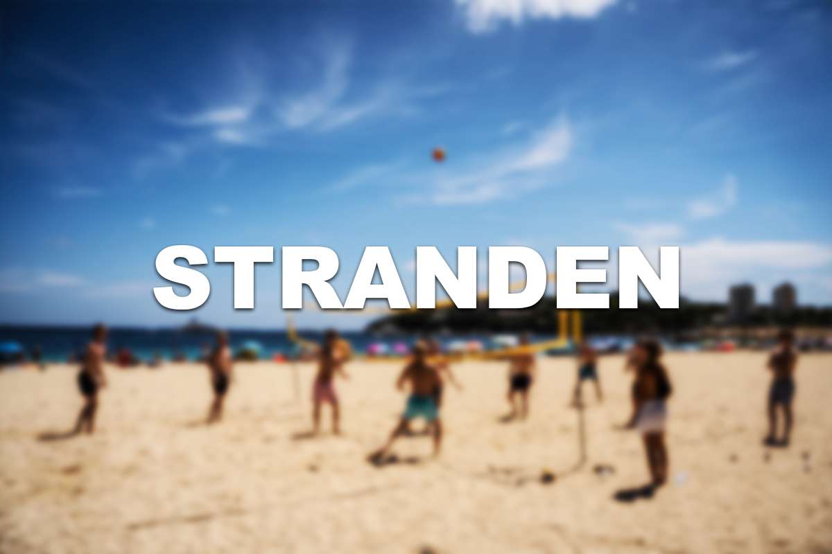 STRANDEN I SUNNY BEACH